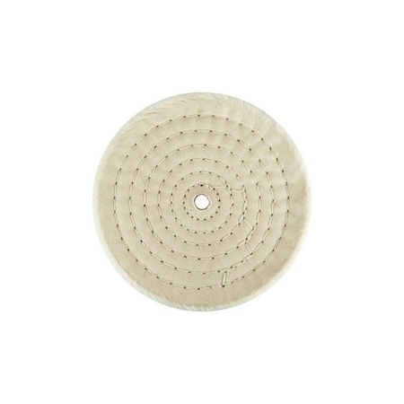 A E S Industries Cotton Buff Wheel - 6in K-156